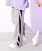 【デビロック/devirock / KIDS】の【DANCE】ウルトラストレッチ フレア ラインパンツ ボトムス ロングパンツ 24AW Lグレー|ID: prp329100004525717 ipo3291000000032008685