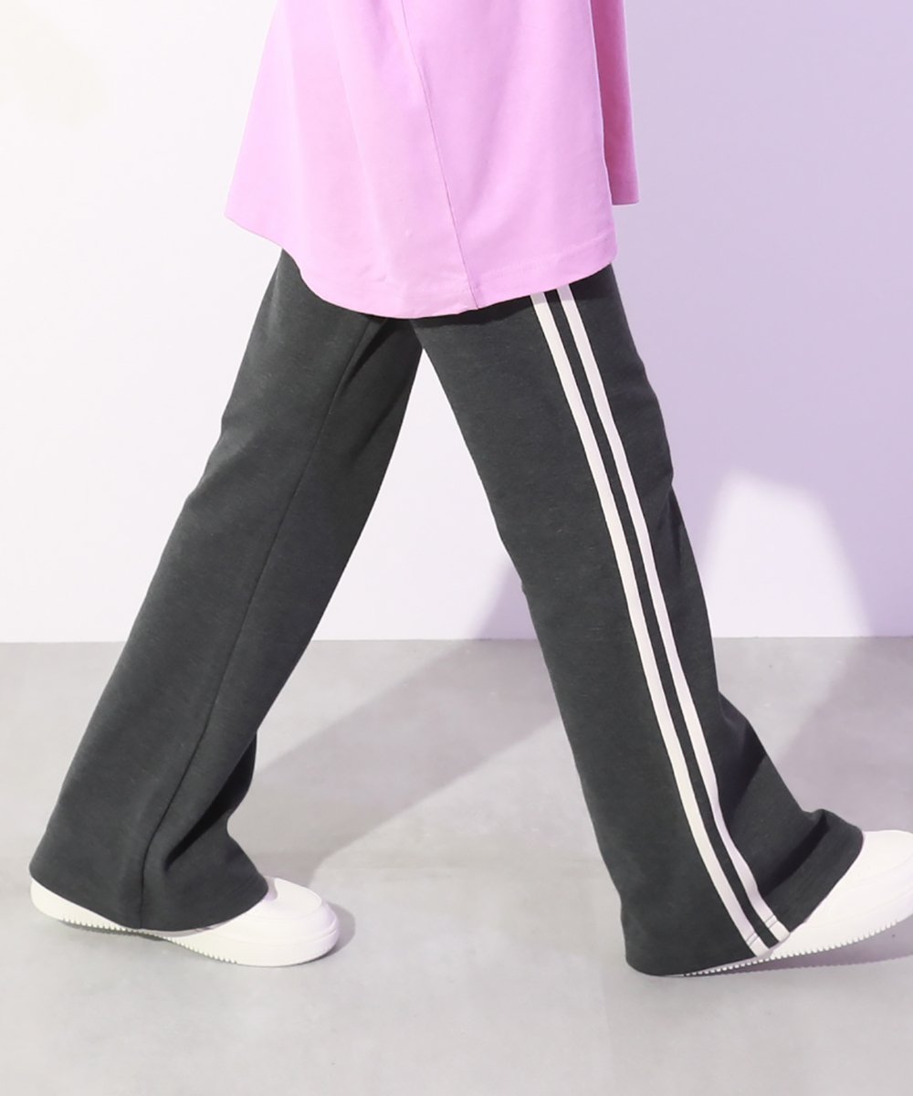 【デビロック/devirock / KIDS】の【DANCE】ウルトラストレッチ フレア ラインパンツ ボトムス ロングパンツ 24AW インテリア・キッズ・メンズ・レディースファッション・服の通販 founy(ファニー) 　ファッション　Fashion　キッズファッション　KIDS　ボトムス　Bottoms/Kids　春　Spring　秋　Autumn/Fall　カットソー　Cut And Sew　スウェット　Sweat　ストレッチ　Stretch　人気　Popularity　フレア　Flare　ロング　Long　冬　Winter　おすすめ　Recommend　2024年　2024　2024-2025秋冬・A/W　Aw/Autumn/Winter/Fw/Fall/2024-2025　杢チャコール|ID: prp329100004525717 ipo3291000000032008690