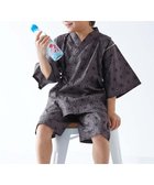 【デビロック/devirock / KIDS】のえらべるデザイン クラシカル甚平 甚平 25SS 002-麻の葉-グレー|ID: prp329100004525733 ipo3291000000032543447