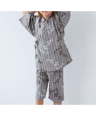 【デビロック/devirock / KIDS】のえらべるデザイン クラシカル甚平 甚平 25SS 006-リーフ-グレー|ID: prp329100004525733 ipo3291000000032543453