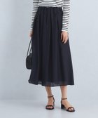 【その他のブランド/Other】のシアー ギャザー スカート 2 NAVY|ID: prp329100004525737 ipo3291000000032008787