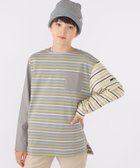 【シップス/SHIPS / KIDS】のSHIPS KIDS 140~160cm / オーガニック コットン ボーダー 長袖 TEE ダークグレー|ID: prp329100004525761 ipo3291000000032008872