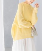 【アーバンリサーチ ロッソ/URBAN RESEARCH ROSSO】のボートネックバックスリット畦ニット LEMON|ID: prp329100004525773 ipo3291000000032008923