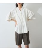 【アダム エ ロペ/ADAM ET ROPE'】の【WEB限定】リネン混フレアースリーブシャツ 人気、トレンドファッション・服の通販 founy(ファニー) ファッション Fashion レディースファッション WOMEN トップス・カットソー Tops/Tshirt シャツ/ブラウス Shirts/Blouses アクセサリー Accessories 春 Spring シンプル Simple スニーカー Sneakers スラックス Slacks スリーブ Sleeve デニム Denim ドレープ Drape フレア Flare フロント Front ポケット Pocket リネン Linen S/S・春夏 Ss・Spring/Summer 夏 Summer 2025年 2025 2025春夏・S/S Ss,Spring/Summer,2025 thumbnail ホワイト系(11)|ID: prp329100004525777 ipo3291000000032008934