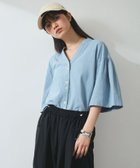 【アダム エ ロペ/ADAM ET ROPE'】の【WEB限定】リネン混フレアースリーブシャツ 人気、トレンドファッション・服の通販 founy(ファニー) ファッション Fashion レディースファッション WOMEN トップス・カットソー Tops/Tshirt シャツ/ブラウス Shirts/Blouses アクセサリー Accessories 春 Spring シンプル Simple スニーカー Sneakers スラックス Slacks スリーブ Sleeve デニム Denim ドレープ Drape フレア Flare フロント Front ポケット Pocket リネン Linen S/S・春夏 Ss・Spring/Summer 夏 Summer 2025年 2025 2025春夏・S/S Ss,Spring/Summer,2025 thumbnail サックス(48)|ID: prp329100004525777 ipo3291000000032008939
