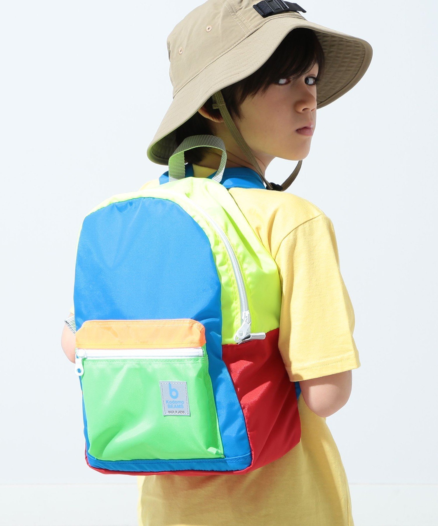 【こども ビームス/コドモ ビームス / KIDS】の【ビームスの百名品】キッズ バックパック インテリア・キッズ・メンズ・レディースファッション・服の通販 founy(ファニー) 　ファッション　Fashion　キッズファッション　KIDS　人気　Popularity　定番　Standard　旅行　Travel　NewMultiブルー|ID: prp329100004525782 ipo3291000000032008992