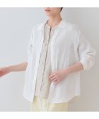 【インディヴィ/INDIVI】の【毎年人気!/フレンチリネン】ベーシックシャツ ホワイト|ID: prp329100004525783 ipo3291000000032008954