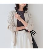 【インディヴィ/INDIVI】の【毎年人気!/フレンチリネン】ベーシックシャツ グレージュ|ID: prp329100004525783 ipo3291000000032008963