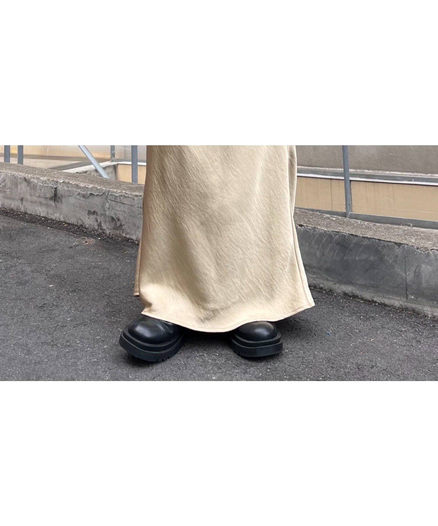 【チャオパニックティピー/CIAOPANIC TYPY】の【チェック柄登場/華奢見えが叶う】スタイルアップサテンスカート インテリア・キッズ・メンズ・レディースファッション・服の通販 founy(ファニー) 　ファッション　Fashion　レディースファッション　Fashion for Women　スカート　Skirts　サテン　Satin, Glossy Fabric　シンプル　Simple, Minimal　とろみ　Fluid, Flowy Fabric　チェック　Check, Plaid, Tartan　バランス　Balance, Style Balance　おすすめ　Recommended / Our Picks　エレガント 上品　Elegant　ベージュ|ID: prp329100004525784 ipo3291000000034577239