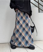 【チャオパニックティピー/CIAOPANIC TYPY】の【チェック柄登場/華奢見えが叶う】スタイルアップサテンスカート ベージュその他1|ID: prp329100004525784 ipo3291000000034577240