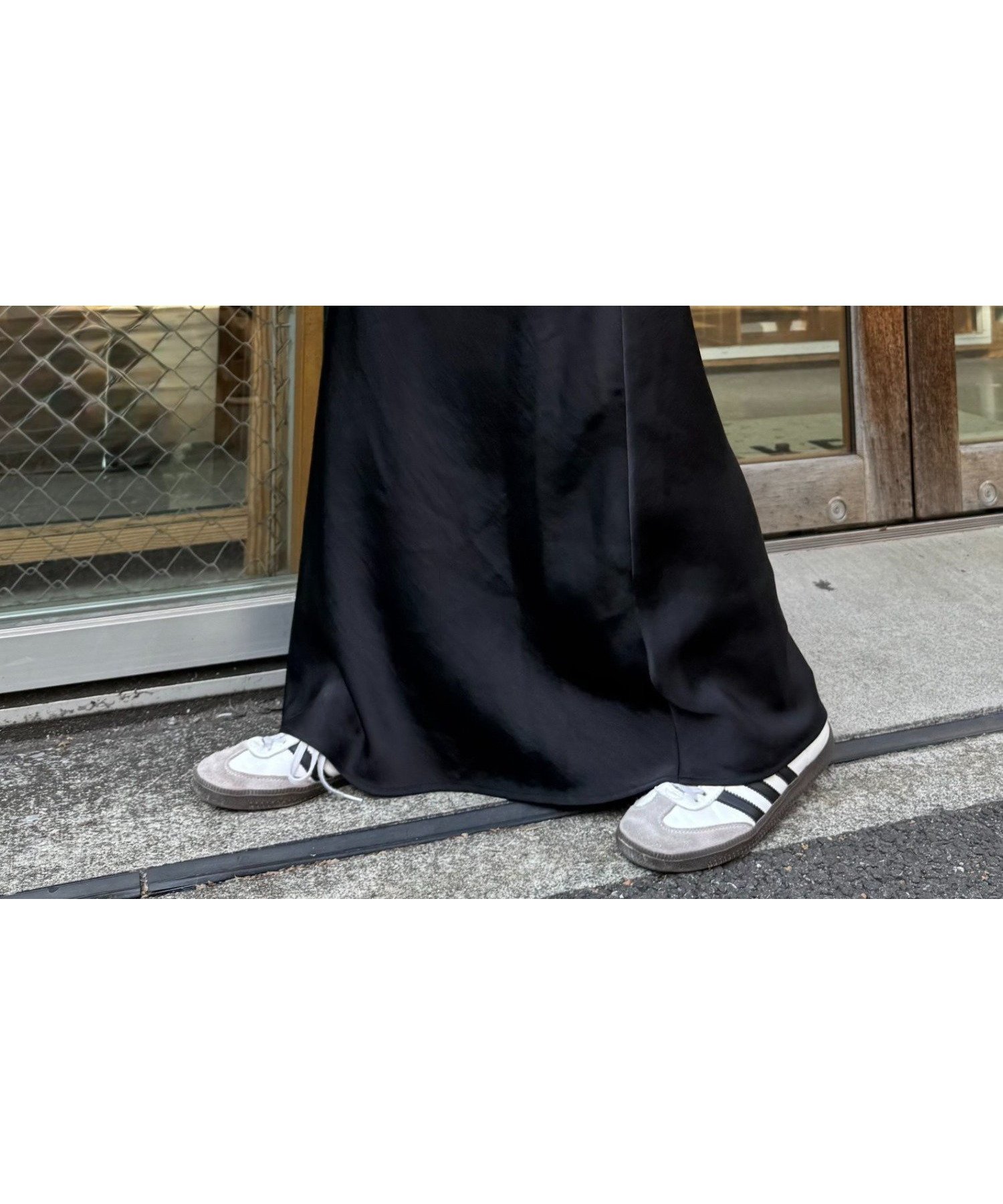 【チャオパニックティピー/CIAOPANIC TYPY】の【チェック柄登場/華奢見えが叶う】スタイルアップサテンスカート インテリア・キッズ・メンズ・レディースファッション・服の通販 founy(ファニー) 　ファッション　Fashion　レディースファッション　Fashion for Women　スカート　Skirts　サテン　Satin, Glossy Fabric　シンプル　Simple, Minimal　とろみ　Fluid, Flowy Fabric　チェック　Check, Plaid, Tartan　バランス　Balance, Style Balance　おすすめ　Recommended / Our Picks　エレガント 上品　Elegant　ブラックその他1|ID: prp329100004525784 ipo3291000000034577256