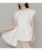 【アダム エ ロペ/ADAM ET ROPE'】の【定番人気】・【WEB限定】フリルペプラムカットソー 人気、トレンドファッション・服の通販 founy(ファニー) ファッション Fashion レディースファッション WOMEN トップス・カットソー Tops/Tshirt カットソー Cut and Sewn 春 Spring カットソー Cut And Sew コンビ Combination シェイプ Shape シンプル Simple スラックス Slacks タイプライター Typewriter デニム Denim 定番 Standard 人気 Popularity バランス Balance フェミニン Feminine フレア Flare ペプラム Peplum S/S・春夏 Ss・Spring/Summer 夏 Summer エレガント 上品 Elegant 2025年 2025 2025春夏・S/S Ss,Spring/Summer,2025 thumbnail ホワイト(10)|ID: prp329100004525787 ipo3291000000032082457
