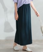 【アーバンリサーチ ロッソ/URBAN RESEARCH ROSSO】のランダムパイルスリットスカート NAVY|ID: prp329100004525796 ipo3291000000032009036