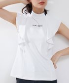 【ジュンアンドロペ/JUN&ROPE】の【UV】【吸汗速乾】フレアスリーブモックネックプルオーバー 人気、トレンドファッション・服の通販 founy(ファニー) ファッション Fashion レディースファッション WOMEN トップス・カットソー Tops/Tshirt プルオーバー Pullover フォルム Form フリル Frills ボトム Bottom ポケット Pocket 吸水 Water Absorption thumbnail ホワイト(10)|ID: prp329100004525802 ipo3291000000032009053