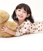 【デビロック/devirock / KIDS】のどっちも前 長袖パジャマ パジャマ 長袖パジャマ ルームウェア 長袖ルームウェア 004-イチゴ-アイボリー|ID: prp329100004525810 ipo3291000000032009099
