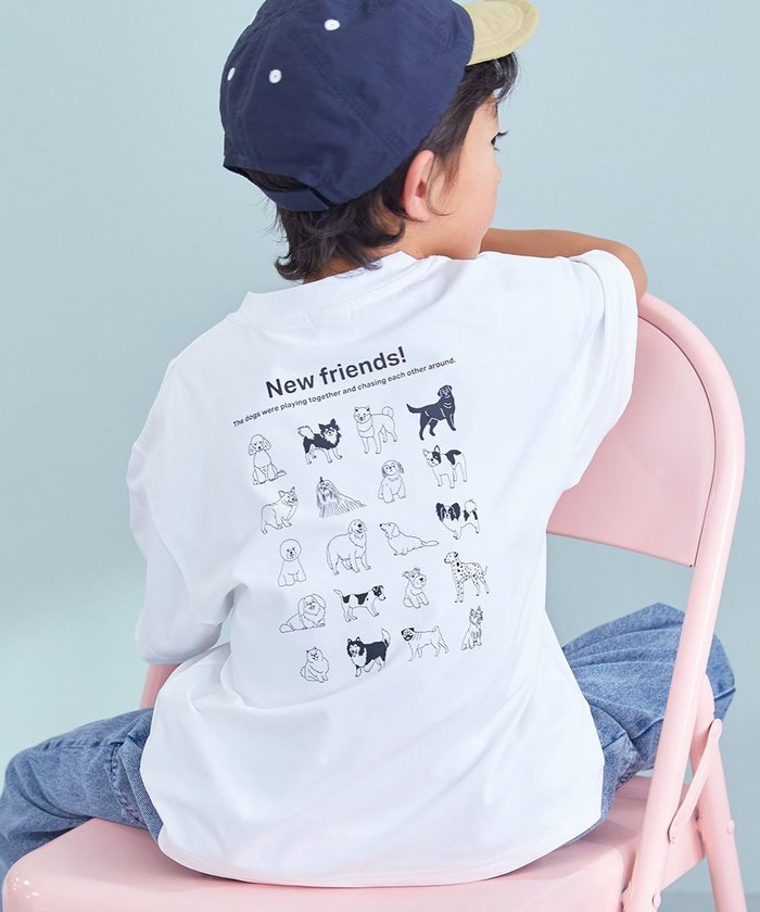 【デビロック/devirock / KIDS】のデビラボ 洗濯に強い BIGシルエット プリント半袖Tシャツ Tシャツ トップス 25SS インテリア・キッズ・メンズ・レディースファッション・服の通販 founy(ファニー) https://founy.com/ ファッション Fashion キッズファッション KIDS トップス・カットソー Tops/Tees/Kids ストレッチ Stretch トレンド Trend フレア Flare プリント Print ベーシック Basic 半袖 Short Sleeve おすすめ Recommend 夏 Summer 2025年 2025 2025春夏・S/S Ss,Spring/Summer,2025 |ID: prp329100004525835 ipo3291000000032009180