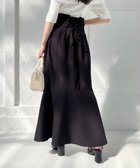 【ナイスクラップ/NICE CLAUP】の【マイナス5キロ見え】後ろレースアップマーメイドスカート 人気、トレンドファッション・服の通販 founy(ファニー) ファッション Fashion レディースファッション WOMEN スカート Skirt おすすめ Recommend ドット Dot プリント Print エレガント 上品 Elegant thumbnail ブラック|ID: prp329100004525845 ipo3291000000032009231