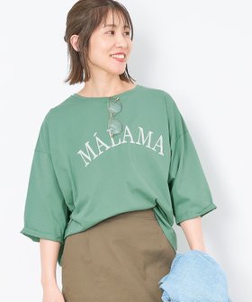 【マイカ ディール/MICA & DEAL】のMALAMA ロゴプリントプルオーバー 人気、トレンドファッション・服の通販 founy(ファニー) ファッション Fashion レディースファッション WOMEN トップス・カットソー Tops/Tshirt プルオーバー Pullover 今季 This Season シルク Silk プリント Print |ID:prp329100004525853