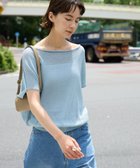 【バビロン/BABYLONE / KIDS】のニュアンスニットプルオーバー サックス85|ID: prp329100004525865 ipo3291000000032744396