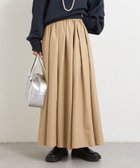 【チャオパニックティピー/CIAOPANIC TYPY】のチンツ加工光沢ボリュームスカート 人気、トレンドファッション・服の通販 founy(ファニー) ファッション Fashion レディースファッション WOMEN スカート Skirt サテン Satin シンプル Simple スウェット Sweat トレンド Trend ドレープ Drape プリーツ Pleats ミックス Mix 冬 Winter おすすめ Recommend thumbnail ベージュ|ID: prp329100004525907 ipo3291000000032009469