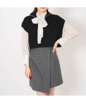 【ノエラ/Noela】のラップミニスカート 人気、トレンドファッション・服の通販 founy(ファニー) ファッション Fashion レディースファッション WOMEN スカート Skirt ミニスカート Mini Skirts フロント Front ポケット Pocket ミニスカート Mini Skirt ラップ Wrap エレガント 上品 Elegant |ID:prp329100004525924
