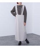 【その他のブランド/Other】のワイドサスペンダー ストレートスカート ECRU|ID: prp329100004525933 ipo3291000000032009559