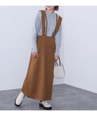 【その他のブランド/Other】のワイドサスペンダー ストレートスカート CAMEL|ID: prp329100004525933 ipo3291000000032009566