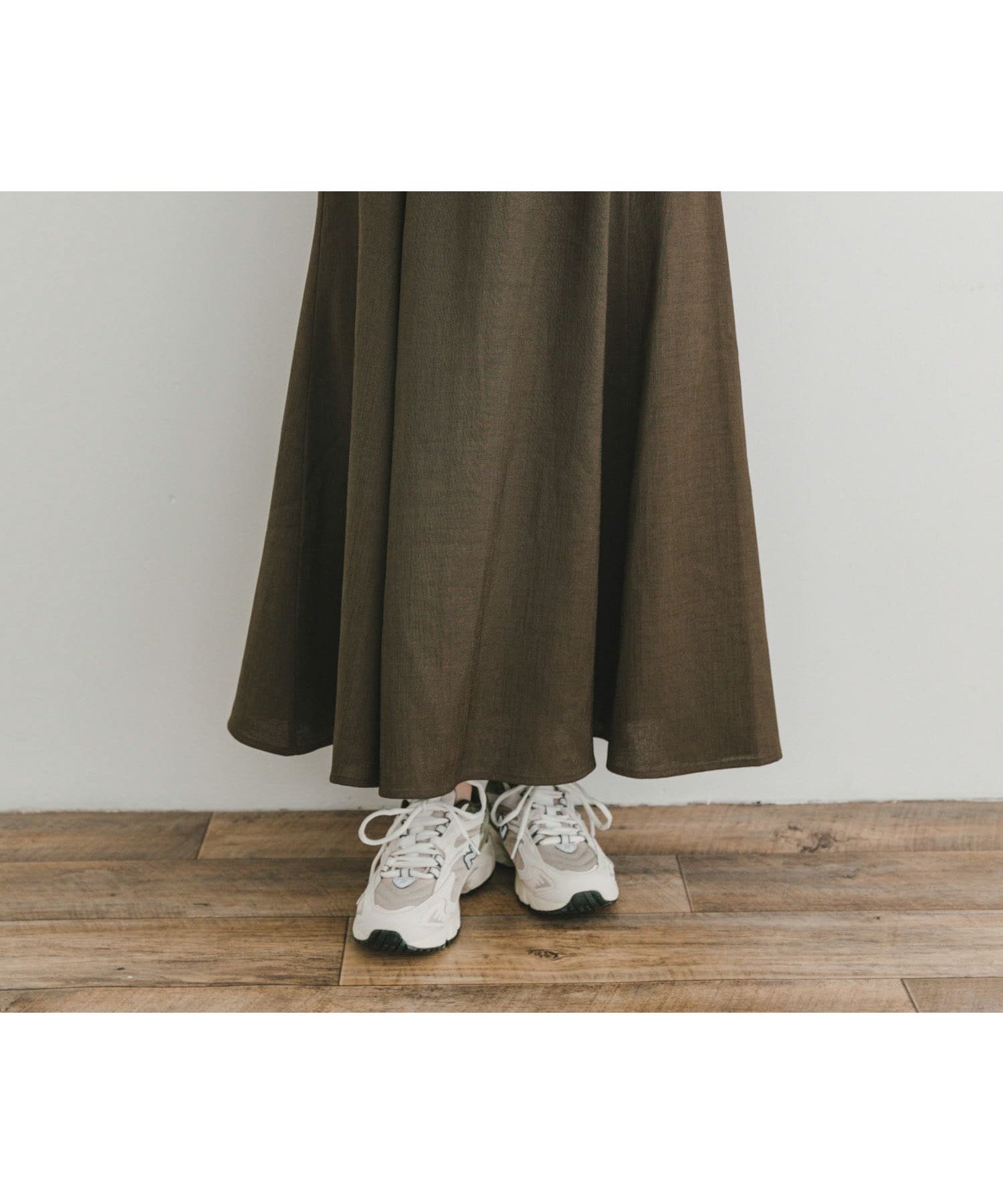 【その他のブランド/Other】のリネンライクマキシスカート 人気、トレンドファッション・服の通販 founy(ファニー) 　ファッション　Fashion　レディースファッション　WOMEN　スカート　Skirt　2025年　2025　2025春夏・S/S　Ss,Spring/Summer,2025　フレア　Flare　マキシ　Maxi　エレガント 上品　Elegant　夏　Summer　S/S・春夏　Ss・Spring/Summer　 other-1|ID: prp329100004525949 ipo3291000000032009610