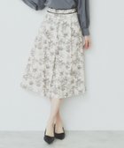 【インデックス/INDEX】のフラワープリントフレアスカート【洗濯機洗い可/イージーアイロン】 人気、トレンドファッション・服の通販 founy(ファニー) ファッション Fashion レディースファッション WOMEN スカート Skirt Aライン/フレアスカート Flared A-Line Skirts おすすめ Recommend エレガント 上品 Elegant シンプル Simple ポケット Pocket 春 Spring thumbnail アイボリー|ID: prp329100004525955 ipo3291000000032009628