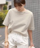 【イエナ/IENA】のクロップドTシャツ ベージュ|ID: prp329100004525977 ipo3291000000032009730