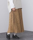 【その他のブランド/Other】のBEAMS HEART / カットジャカード プリーツスカート BEIGE|ID: prp329100004525979 ipo3291000000032009735