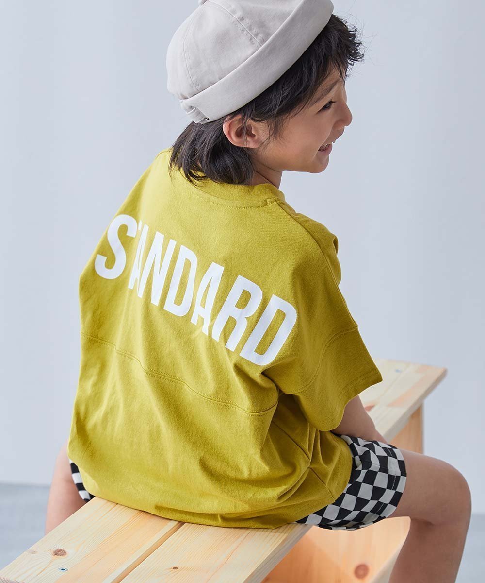 【デビロック/devirock / KIDS】の綿100% 型崩れしにくい STANDARD バックロゴプリント 半袖Tシャツ Tシャツ トップス 25SS インテリア・キッズ・メンズ・レディースファッション・服の通販 founy(ファニー) 　ファッション　Fashion　キッズファッション　KIDS　トップス・カットソー　Tops/Tees/Kids　カラフル　Colorful　ハーフ　Half　プリント　Print　半袖　Short Sleeve　夏　Summer　2025年　2025　2025春夏・S/S　Ss,Spring/Summer,2025　ライムイエロー|ID: prp329100004525980 ipo3291000000032009744