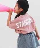 【デビロック/devirock / KIDS】の綿100% 型崩れしにくい STANDARD バックロゴプリント 半袖Tシャツ Tシャツ トップス 25SS Sピンク|ID: prp329100004525980 ipo3291000000032009748