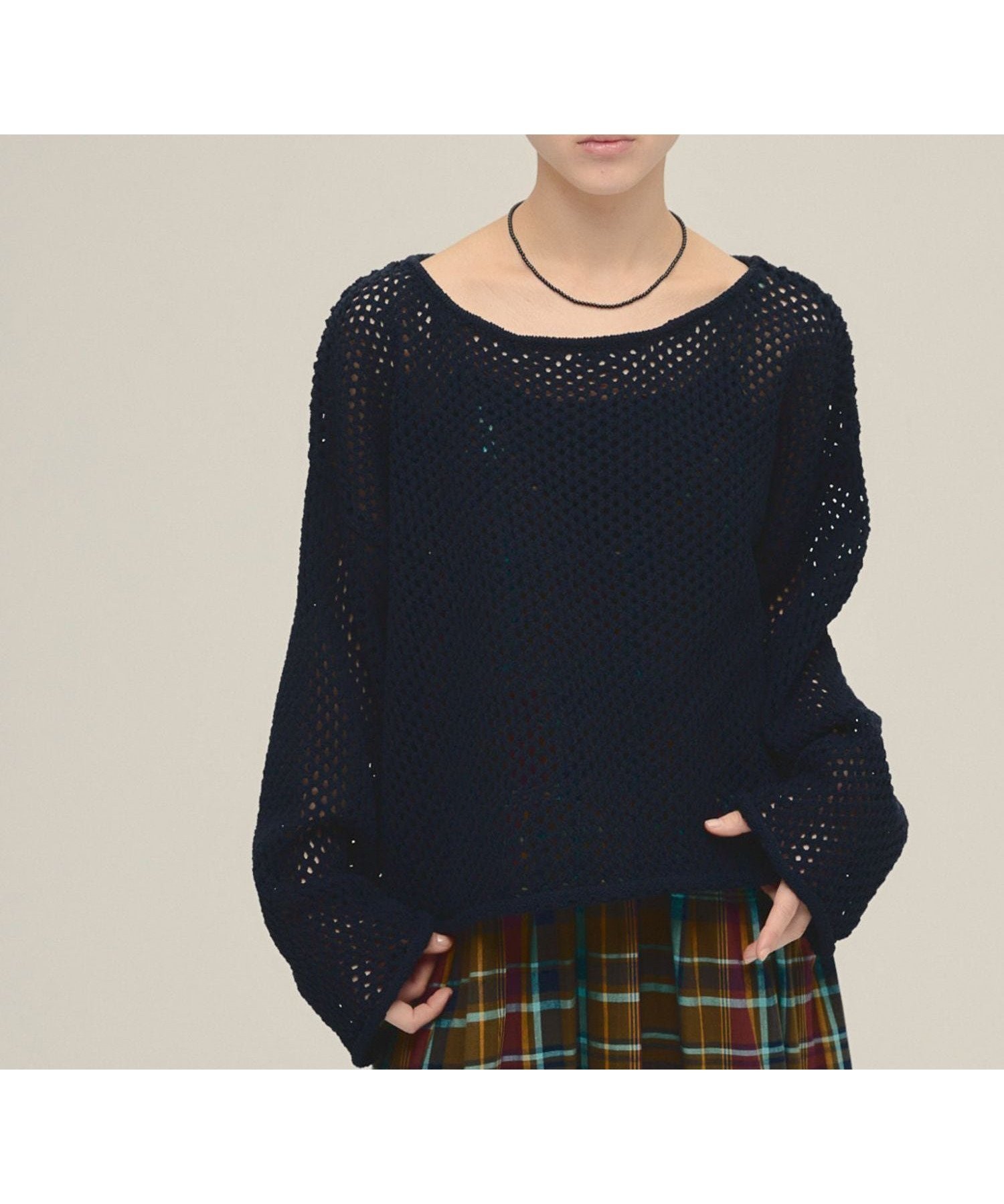 【ジーナシス/JEANASiS】の3G Loose Knit Pullover インテリア・キッズ・メンズ・レディースファッション・服の通販 founy(ファニー) 　ファッション　Fashion　レディースファッション　WOMEN　トップス・カットソー　Tops/Tshirt　ニット　Knit Tops　プルオーバー　Pullover　おすすめ　Recommend　キャミワンピース　Cami Dress　コンパクト　Compact　ショルダー　Shoulder　デニム　Denim　メッシュ　Mesh　夏　Summer　長袖　Long Sleeve　ネイビー|ID: prp329100004525984 ipo3291000000032009768