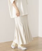 【その他のブランド/Other】のBEAMS HEART / ボックスプリーツ マーメイドスカート IVORY|ID: prp329100004525998 ipo3291000000032009816