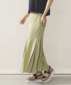 【その他のブランド/Other】のBEAMS HEART / ボックスプリーツ マーメイドスカート LT.OLIVE|ID: prp329100004525998 ipo3291000000032009818