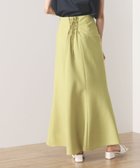 【その他のブランド/Other】のBEAMS HEART / レースアップ マーメイド スカート LIME|ID: prp329100004526003 ipo3291000000032009838