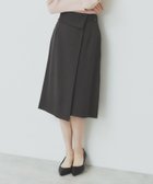 【インデックス/INDEX】のAラインラップスカート【洗濯機洗い可/イージーアイロン/防シワ】 人気、トレンドファッション・服の通販 founy(ファニー) ファッション Fashion レディースファッション WOMEN スカート Skirt ストレッチ Stretch フィット Fit フロント Front ポケット Pocket ラップ Wrap エレガント 上品 Elegant thumbnail チャコールグレー|ID: prp329100004526014 ipo3291000000032009895