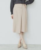 【インデックス/INDEX】のAラインラップスカート【洗濯機洗い可/イージーアイロン/防シワ】 人気、トレンドファッション・服の通販 founy(ファニー) ファッション Fashion レディースファッション WOMEN スカート Skirt ストレッチ Stretch フィット Fit フロント Front ポケット Pocket ラップ Wrap エレガント 上品 Elegant thumbnail ライトベージュ|ID: prp329100004526014 ipo3291000000032009897