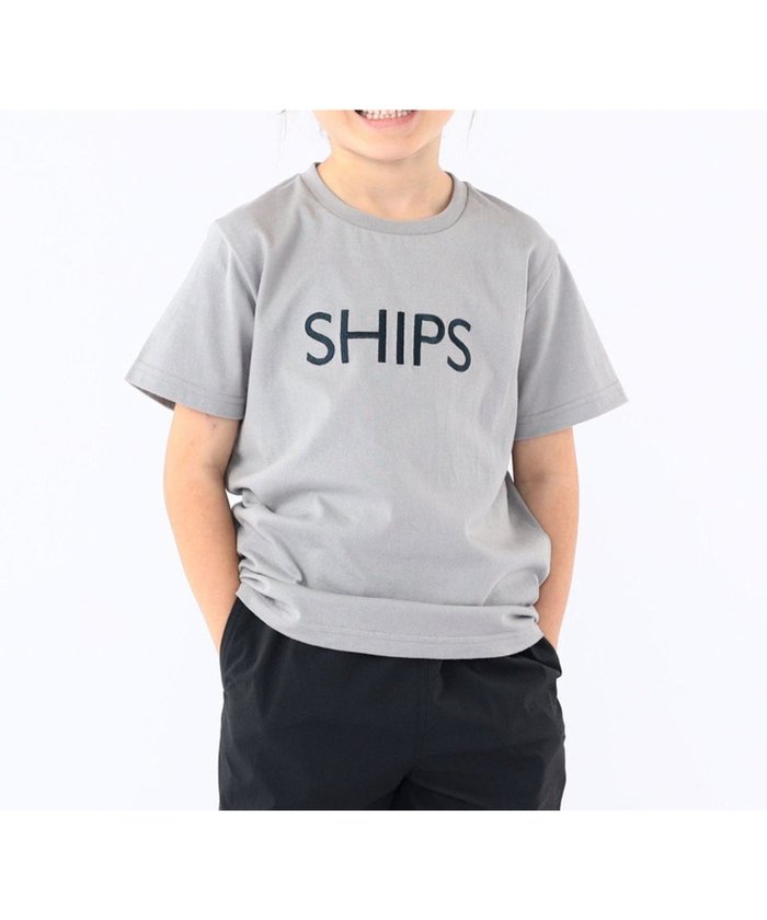 【シップス/SHIPS / KIDS】のSHIPS KIDS 100~130cm / SHIPS ロゴ TEE インテリア・キッズ・メンズ・レディースファッション・服の通販 founy(ファニー) https://founy.com/ ファッション Fashion キッズファッション KIDS Children’s Clothing インナー Inner 春 Spring グラデーション Gradation シンプル Simple S/S・春夏 Ss・Spring/Summer 夏 Summer |ID: prp329100004526018 ipo3291000000032699504