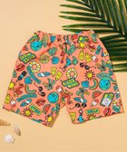 【エフオー オンラインストア/F.O.Online Store / KIDS】のわくわくビーチショーツ 4分丈 オレンジ|ID: prp329100004526025 ipo3291000000033507912