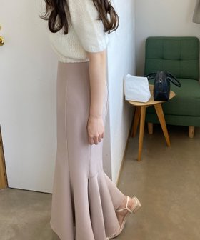 【ジュノア/JUNOAH】のスリットマーメイドロングスカート薄手伸縮 人気、トレンドファッション・服の通販 founy(ファニー) ファッション Fashion レディースファッション WOMEN スカート Skirt ロングスカート Long Skirt |ID:prp329100004526026