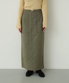 【センスオブプレイス/SENSE OF PLACE by URBAN RESEARCH】のアウトポケットジップスカート KHAKI|ID: prp329100004526034 ipo3291000000032010006