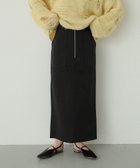 【センスオブプレイス/SENSE OF PLACE by URBAN RESEARCH】のアウトポケットジップスカート BLACK|ID: prp329100004526034 ipo3291000000032010008
