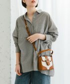【アーバンリサーチ ロッソ/URBAN RESEARCH ROSSO】の『UR TECH』F by ROSSO イージーリネンオーバーシャツ BROWN ST|ID: prp329100004526044 ipo3291000000032010048