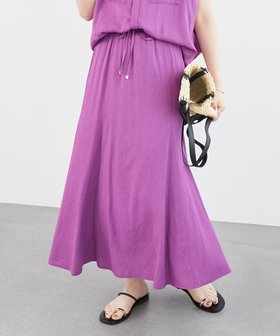 【ルクールブラン/le.coeur blanc】のリネンライクマーメイドスカート 人気、トレンドファッション・服の通販 founy(ファニー) ファッション Fashion レディースファッション WOMEN スカート Skirt おすすめ Recommend セットアップ Set Up マーメイド Mermaid |ID:prp329100004526055