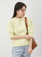 【ミラオーウェン/Mila Owen】のローゲージパフスリーブニットプルオーバー 人気、トレンドファッション・服の通販 founy(ファニー) ファッション Fashion レディースファッション WOMEN トップス・カットソー Tops/Tshirt ニット Knit Tops プルオーバー Pullover おすすめ Recommend イエロー Yellow コンパクト Compact サマー Summer スリーブ Sleeve デニム Denim トレンド Trend ネオン Neon フォルム Form マニッシュ Mannish ミックス Mix メランジ Melange thumbnail YEL[032]|ID: prp329100004526057 ipo3291000000032054232
