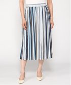 【ナラ カミーチェ/NARACAMICIE】のマルチストライププリーツスカート 人気、トレンドファッション・服の通販 founy(ファニー) ファッション Fashion レディースファッション WOMEN スカート Skirt プリーツスカート Pleated Skirts ストライプ Stripe プリーツ Pleats ランダム Random エレガント 上品 Elegant 定番 Standard thumbnail ネイビー|ID: prp329100004526063 ipo3291000000032052404