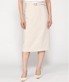 【ナラ カミーチェ/NARACAMICIE】のベルト付きタイトスカート 人気、トレンドファッション・服の通販 founy(ファニー) ファッション Fashion レディースファッション WOMEN スカート Skirt ベルト Belts ジャケット Jacket スリット Slit セットアップ Set Up タイトスカート Tight Skirt thumbnail ベージュ|ID: prp329100004526064 ipo3291000000032052419