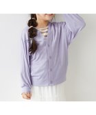 【デビロック/devirock / KIDS】のUVカット ゆるっとカーディガン カーディガン トップス 25SS 004-Sバイオレット|ID: prp329100004526068 ipo3291000000032097807